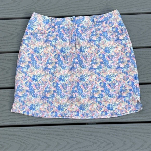 ADIDAS Floral Print Skort Active Skort women’s Size 4 New With Tags - Picture 10 of 10